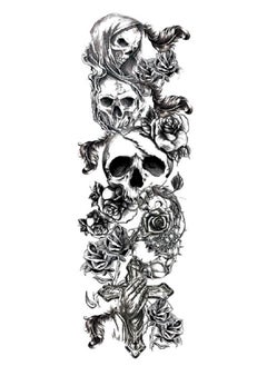 Full Arm Waterproof Temporary Tattoo For Men & Women Long Time Lasting