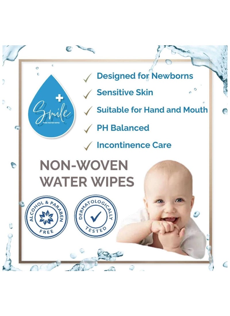 smileplus Pure Water Tissue 80'S 240 Wipes  - Image 3