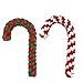 Cenme Candy Cane Rope ToyPuppy Chew Dog Toys Interactive and Cotton Rope Toys and Christmas Decoration Puppy Pet Play Chew and Training Toy for MediumLarge Dog Pet Teeth Cleaning - Image 3