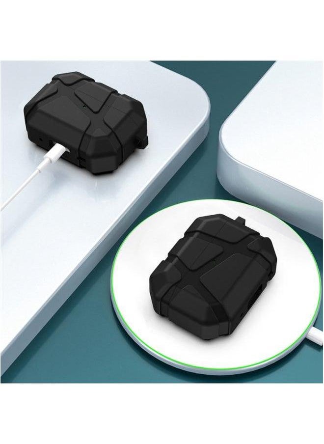Generic - Apple Protective Case Is Suitable For AIRPODS 4/3 PRO 2 TPU Split Anti-drop Bluetooth Earphone 1/2 Generation-Color:Gray-Applicable Models:Airpods Generation - Image 1