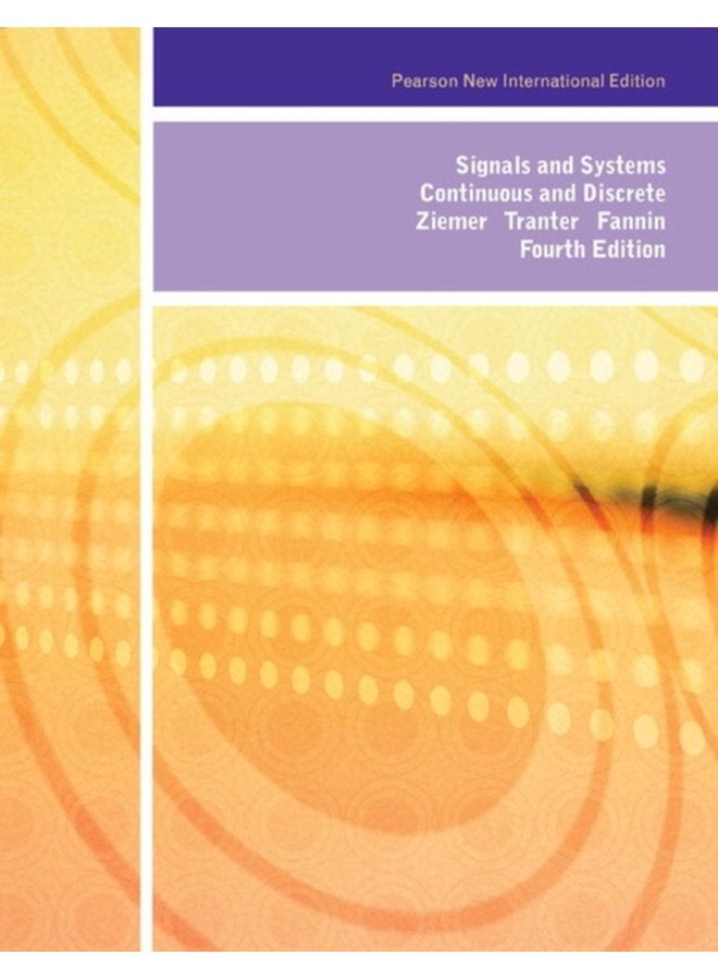 Signals and Systems Pearson New International Edition - Paperback