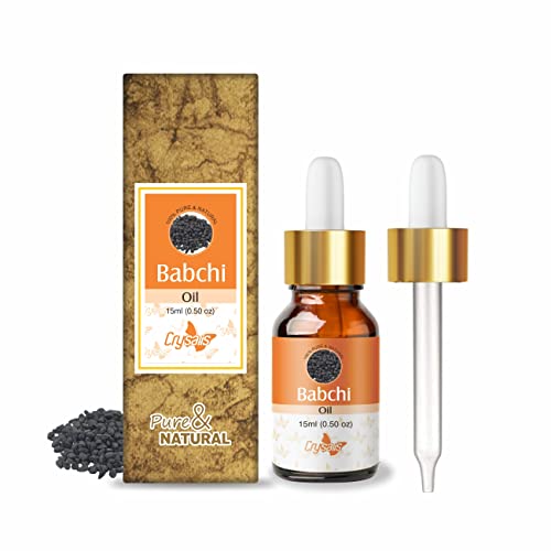 Crysalis Babchi (Psoralea Corylifolia) Oil|100% Pure & Natural Undiluted Carrier Oil Organic Standard For Skin & Haircare|Therapeutic Grade, Repairs Dry Itchy Scalp 15ml - Image 1