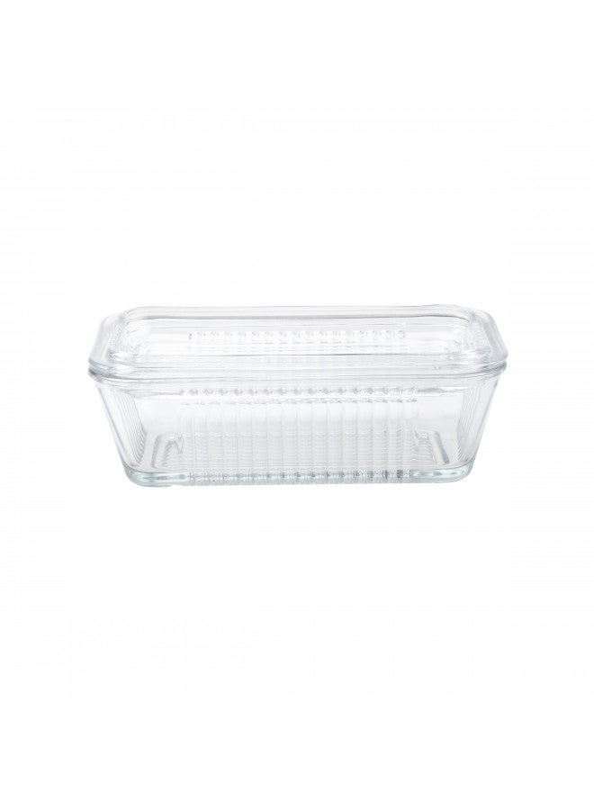 Gemco طبق زبدة متعدد الوظائف من جيمكو، مقاس واحد، شفاف - Image 2