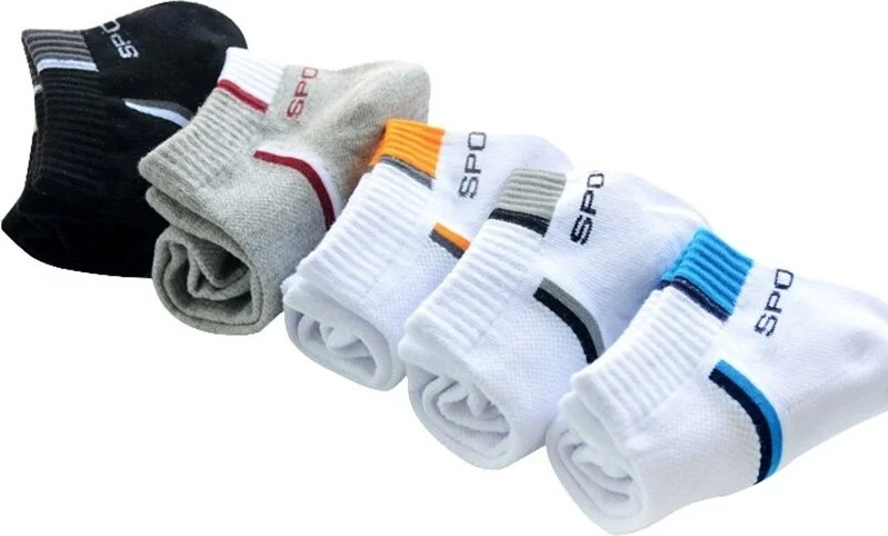 Zirve Çorap Bgk Unisex 5-pack Sports Booties Socks Colorful