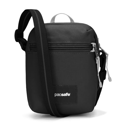 Pacsafe GO Anti Theft Micro Crossbody, Jet Black - Image 1
