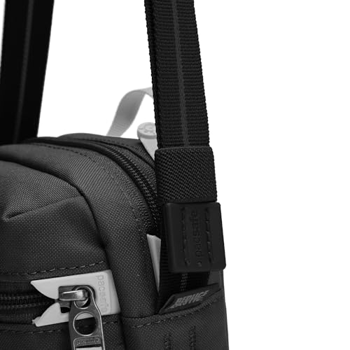 Pacsafe GO Anti Theft Micro Crossbody, Jet Black - Image 5