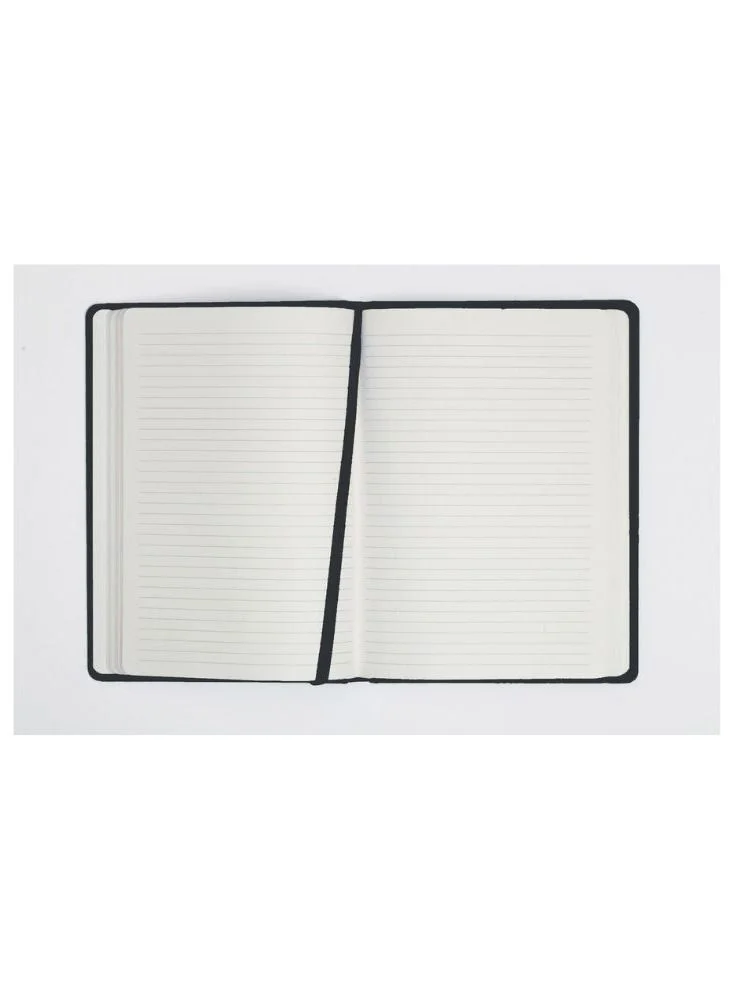 Collins Collins Legacy A4 Hard Cover Notebook, 240 80gsm Ruled Pages - Black Cover