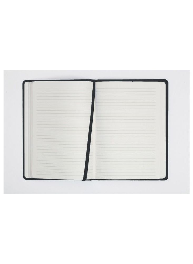 Collins Legacy A4 Hard Cover Notebook, 240 80gsm Ruled Pages - Black Cover - Image 4