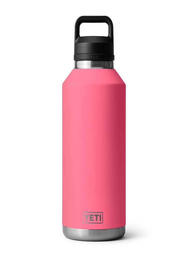 YETI Rambler 64 oz Bottle, Vacuum Insulated, Leakproof, Stainless Steel with Chug Cap, Tropical Pink - Image 1