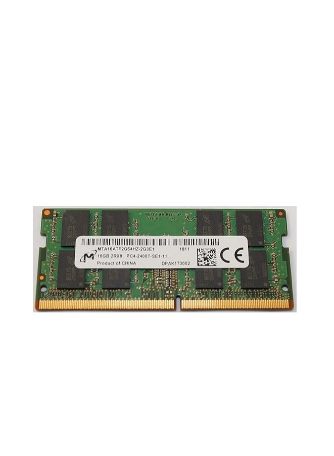 MTA16ATF2G64HZ-2G3E1 Micron 16GB 2RX8 DDR4 PC4-17000 2400MHz Laptop Memory Module