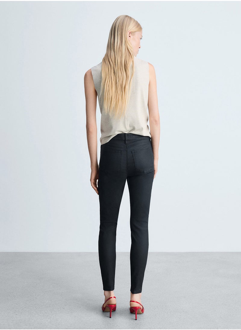 MANGO Anne Skinny High Rise Jeans  - Image 2