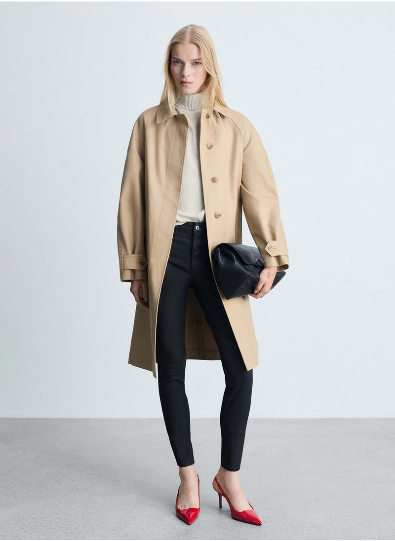 MANGO Anne Skinny High Rise Jeans  - Image 4