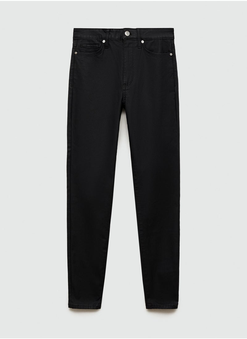 MANGO Anne Skinny High Rise Jeans  - Image 5
