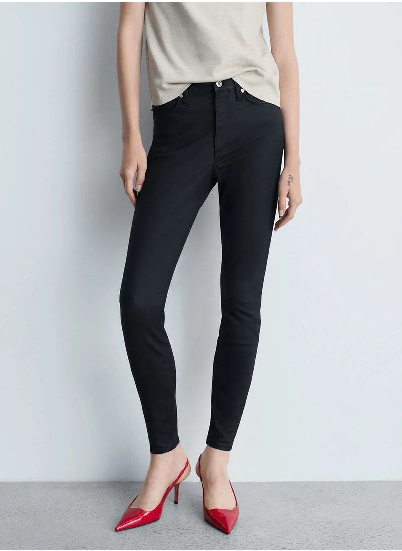 MANGO Anne Skinny High Rise Jeans