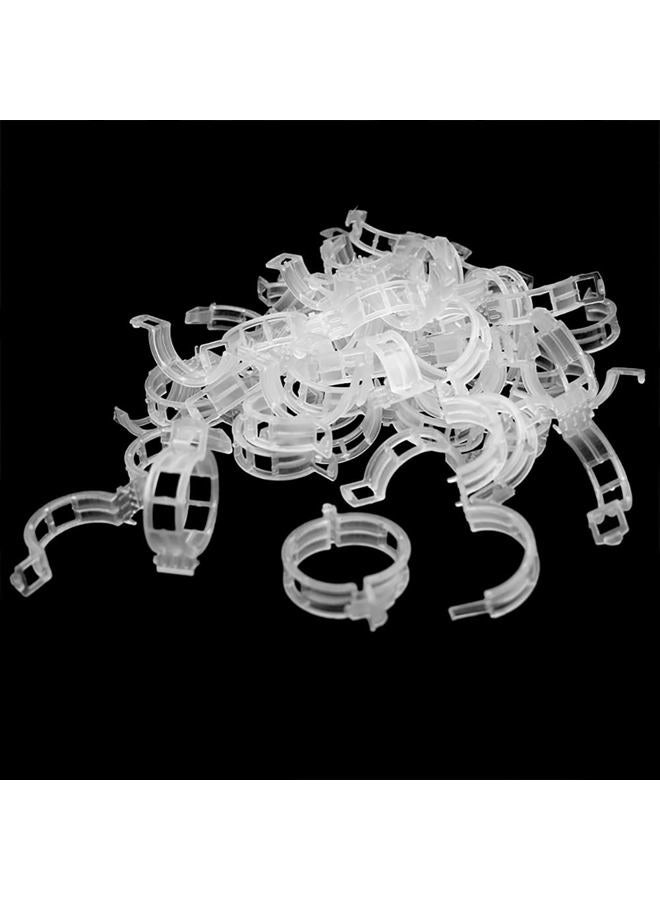 KINGLAKE 150 Pcs Plant Support Garden Clips,Tomato Vine Clips,Tomato Trellis Clips for Vine Vegetables Tomato to Grow Upright and Makes Plants Healthier - Image 1