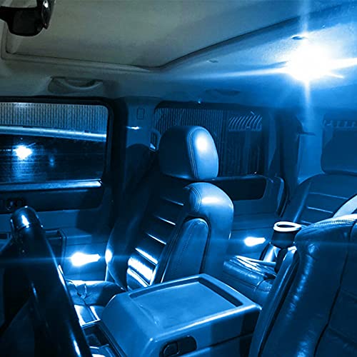 BlyilyB 12-Pack Ice Blue Replacement Stock # 194 T10 168 2825 W5W 175 158 Bulb 5050 5 SMD LED Light 12V Car Interior Lighting For Map Dome Lamp Courtesy Trunk License Plate Dashboard Parking Lights - Image 5