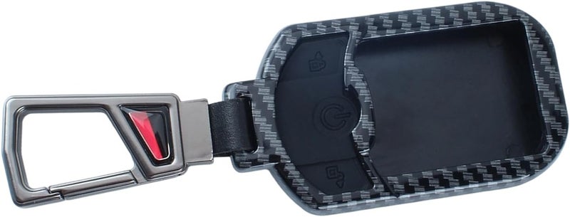 Anti Theft Car Protector with Carbon Fiber Design ABS Shell Remote Protective Cover Easy Install Owner - Image 1