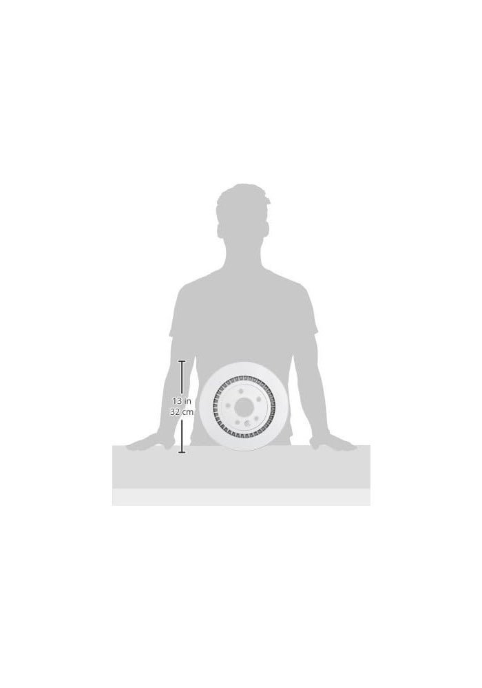 Bosch 52011386 QuietCast Premium Disc Brake Rotor for 2010-2016 Volvo XC60 - Rear - Image 4