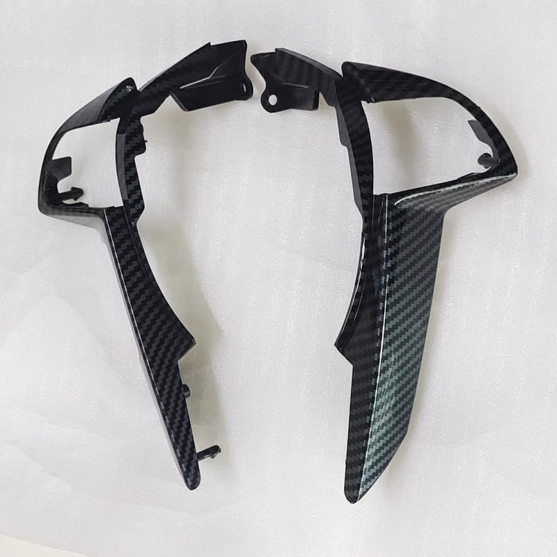 AEETUED Steering Wheel Trim Cover Frame for Honda Accord 2008-2012 - Black (No Button) - Image 2