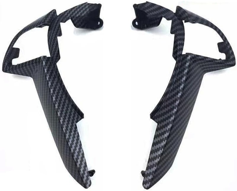 AEETUED Steering Wheel Trim Cover Frame for Honda Accord 2008-2012 - Black (No Button) - Image 1
