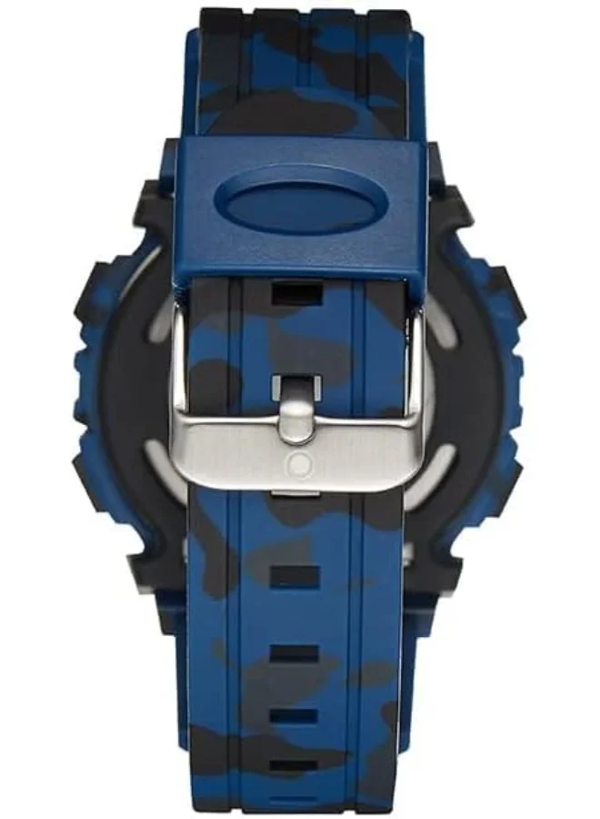 ASTRO Astro Kids Watch, Digital Display and Polyurethane Strap - A9934-PPNS, Dark Blue Camo