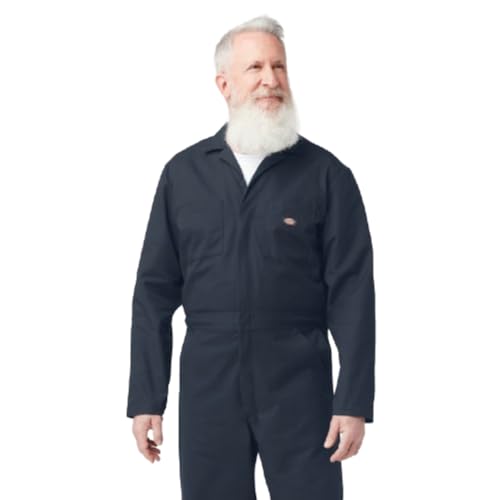 Dickies Long Sleeve Coveralls DARK NAVY S RG - Image 1