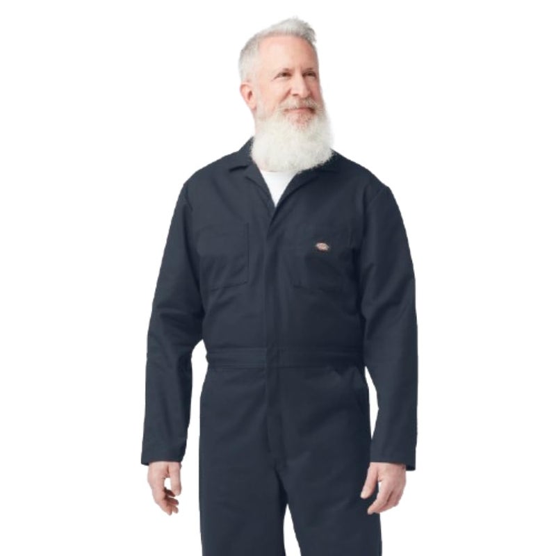Dickies Long Sleeve Coveralls DARK NAVY S RG - Image 2