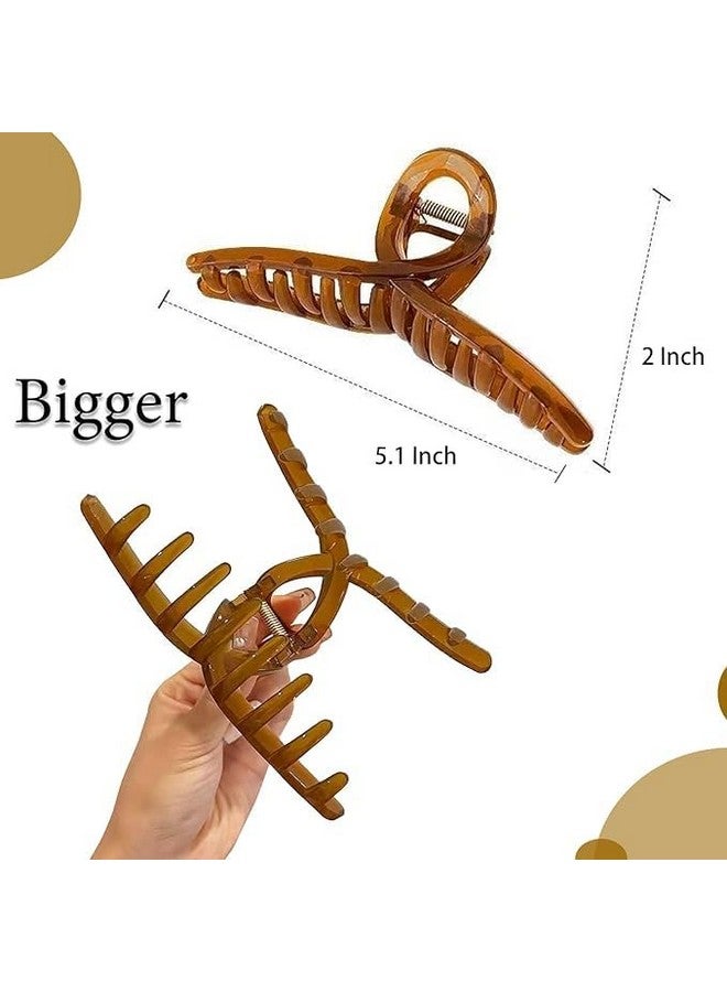SHIVAARO Hair Claw Clips for Girls and Women Hair Clips Colorful Cute Butterfly Clips Hair Accessories 6 Pcs - Image 3