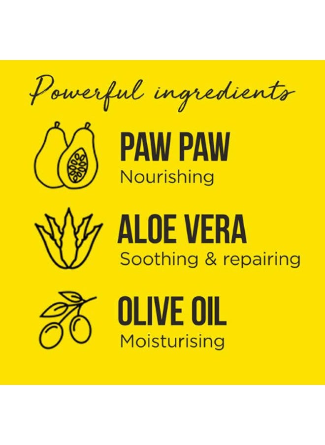 Dr. PAWPAW ORIGINAL BALM - Multipurpose Overnight Lip Mask - Lip Sleeping Mask with Peptides - Natural Lip Moisturizer for Plumper Lip - Cruelty Free - 0.84 oz - Image 1