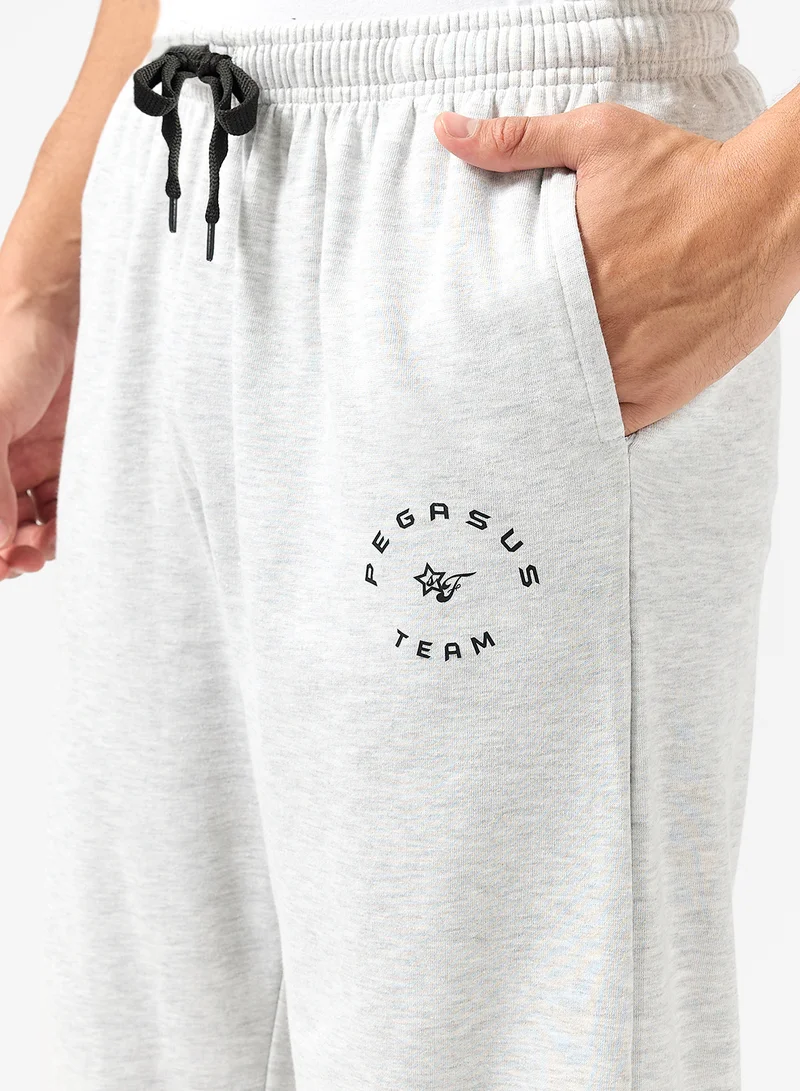 Seventy Five  Graphic Design Oversized Joggers for Men | Best Price UAE