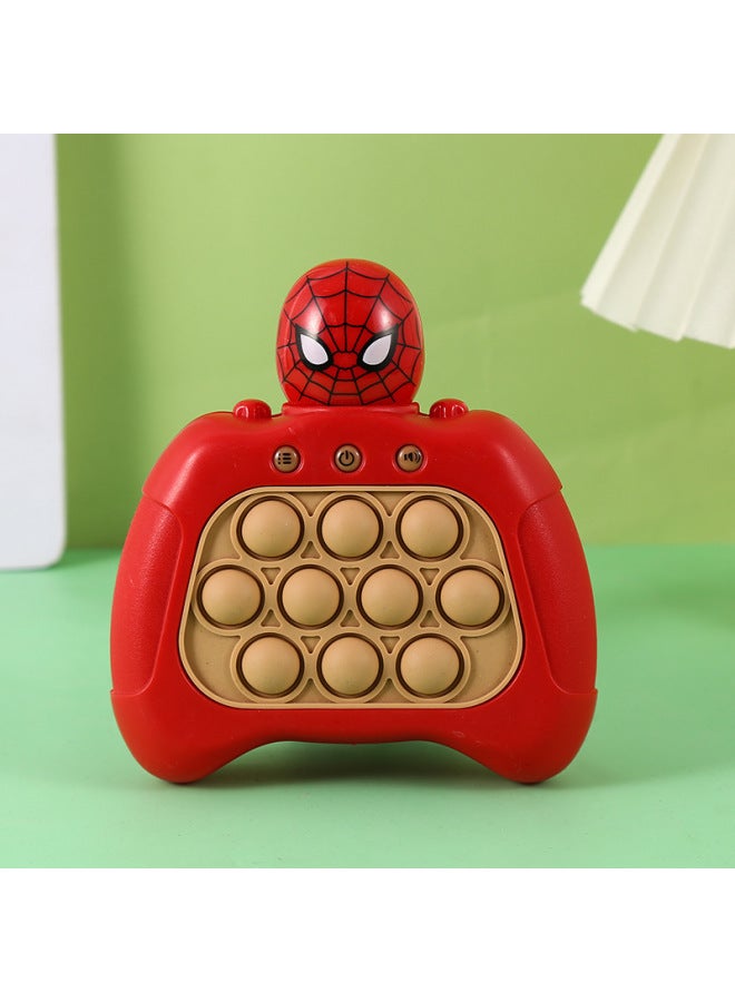 Explosions Children's Entry According To The Music Speed Push Game Machine Logical Thinking Concentration Training Toy Batch-Color:Spider-man-Specifications:Direct Hair [for Large Orders, Please Contact Customer Service In Advance]  - Image 1