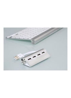 نيبمينينت موزع يو اس بي 4 مداخل - Silver  - Image 2