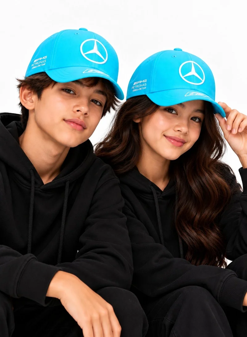فريق AMG بتروناس للفورمولا 1 قبعة سائق جورج راسل للأطفال