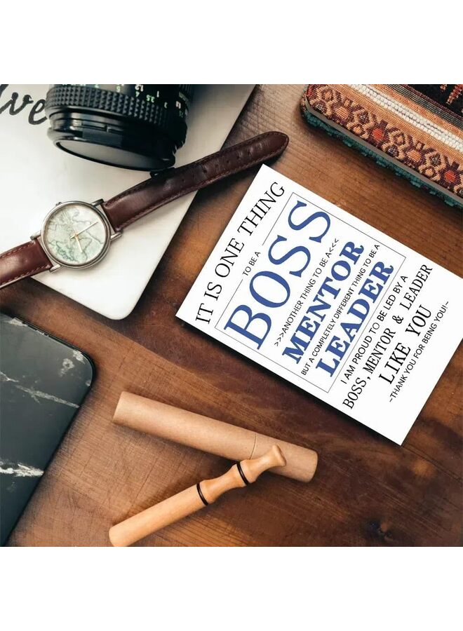 Funny Boss’s Day Card For Boss, Best Boss Day Gifts For Leader, Appreciation Card For Mentor, Happy Boss Day For Man Woman - Image 5