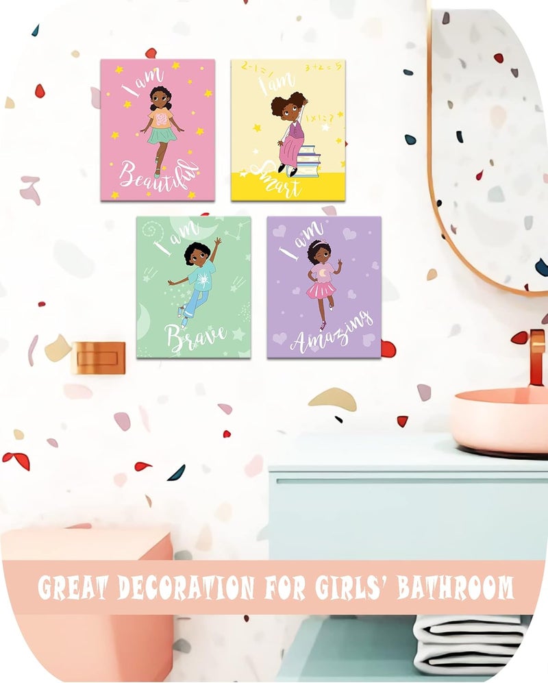 Drsoum Motivational Canvas Wall Art for Girls - Image 4