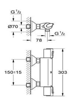 خلاط دش ثرموستات من GROHTHERM 1000 34143 - pzsku/ZBBBCE7F4F667A2352B99Z/45/_/1653569480/b1eeb1d6-f1ed-416c-a4ef-aead3186cc7a