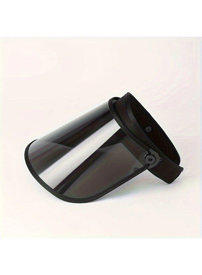 clooudiss Convertible Sun Visor Face Shield Hat – UV Protection, Sun Hat, Driving & Outdoor Face Cover - Image 4