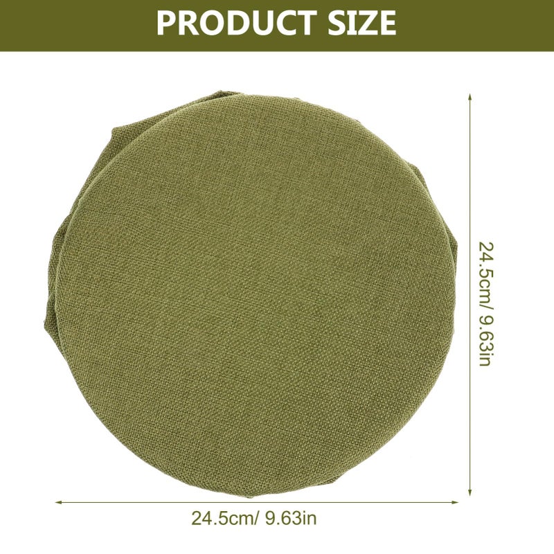 Green Portable Folding Camping Stool Cushion Seat Pad for Outdoor Fishing Hiking Travel - Image 4