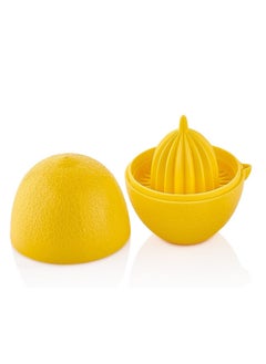 QLUX Plastic Lemon Squeezer Set 2 Pcs Lemon Shape 110X75X75 MM  - Image 3