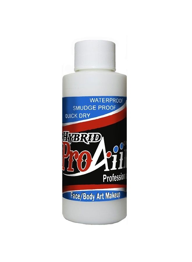 ShowOffs Body Art Face Painting Makeup – ProAiir Water Resistant Makeup - 2.1 oz (60ml) White - Image 1