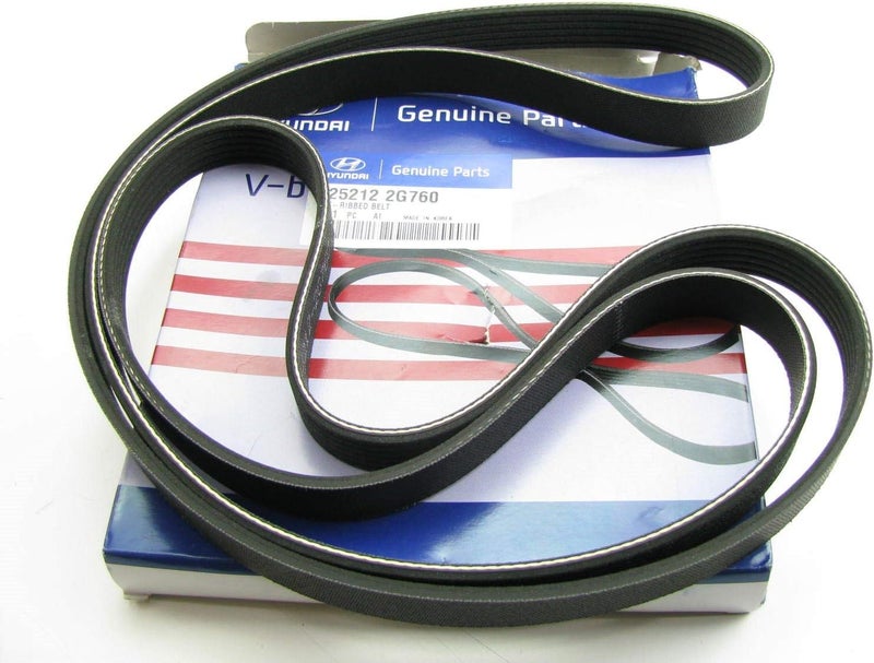 Hyundai 25212-2G760 Genuine Ribbed V-Belt for Sonata and Santa Fe - Image 2