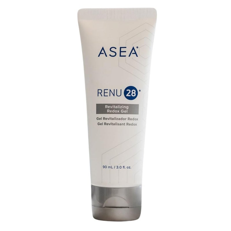ASEA RENU28 Revitalizing Redox Gel 3 Oz Wrinkle and Cellulite Reducer Skin Renewal Youthful Glow Smooths Firms Heals Revitalizes using CellSignaling Technology