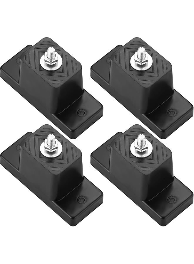 PROMASS promass Rubber Vibration Isolator Mounting Bracket, 4Pack, Air Conditioner Mounting Bracket for Outdoor Mini Split Air Conditioner Condenser  - Image 1