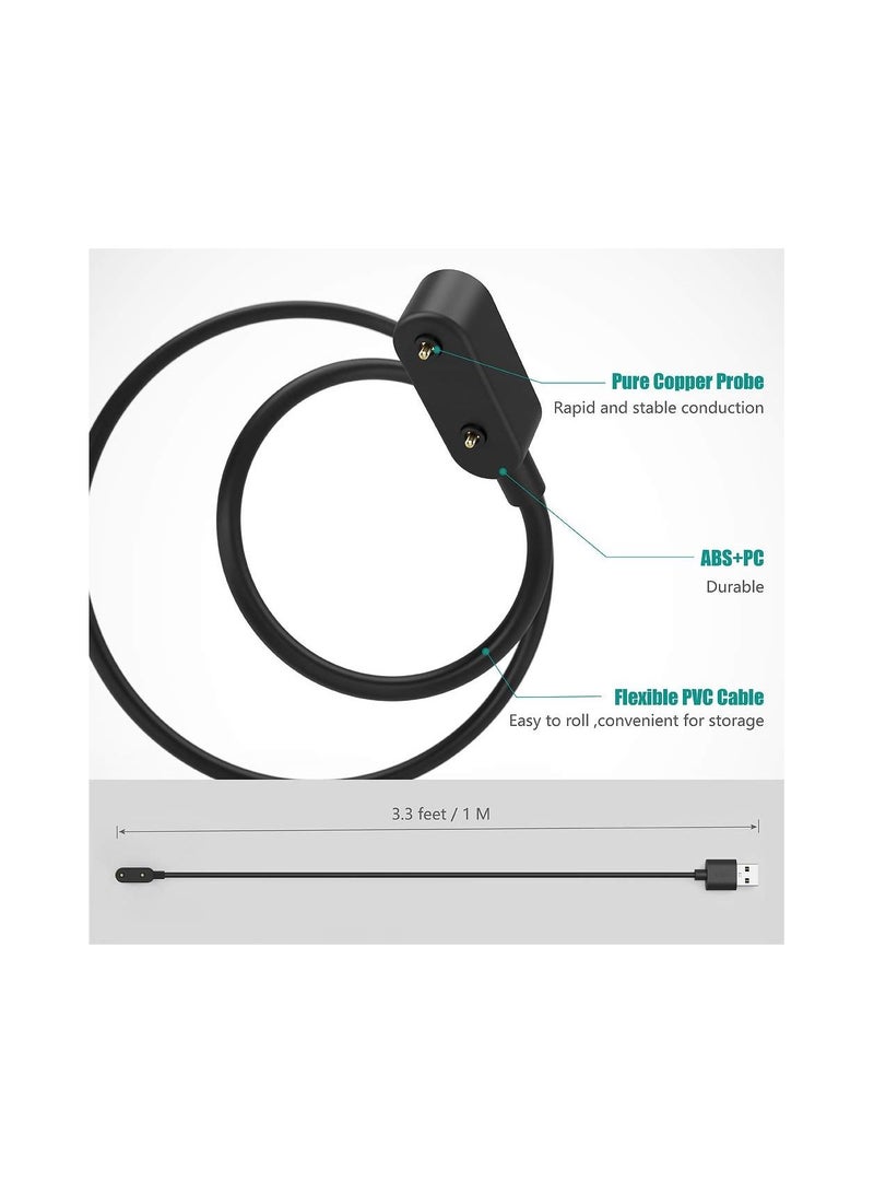 SYOSI Charger Compatible for Huawei Watch Fit, Honor Band 6, Huawei 4X, Honor Watch ES Magnetic USB Charging Cable 3.3ft 100cm Smartwatch Accessories  - Image 5