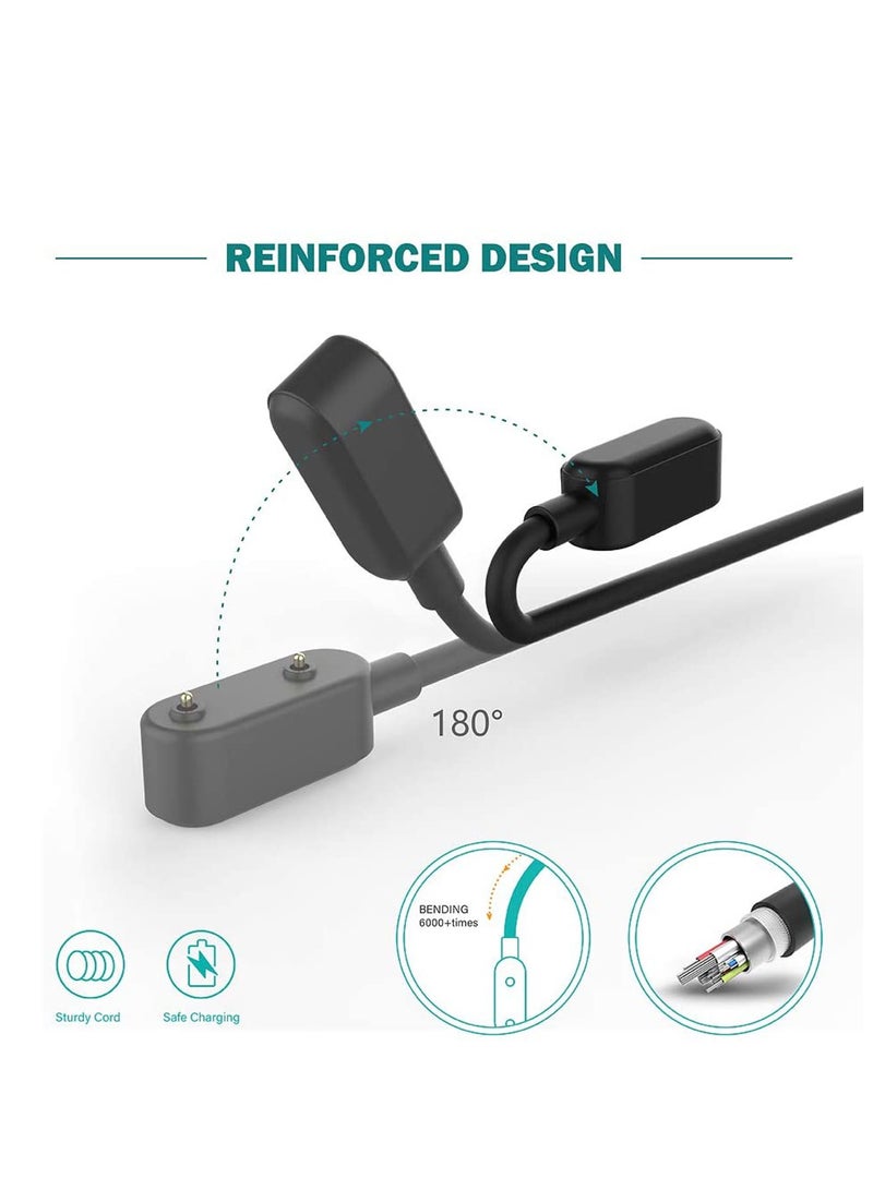 SYOSI Charger Compatible for Huawei Watch Fit, Honor Band 6, Huawei 4X, Honor Watch ES Magnetic USB Charging Cable 3.3ft 100cm Smartwatch Accessories  - Image 2