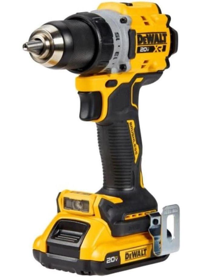 DEWALT DEWALT 20V MAX XR Cordless DrillDriver Kit Brushless Compact with 2 Batteries and Charger DCD800D2  - Image 4