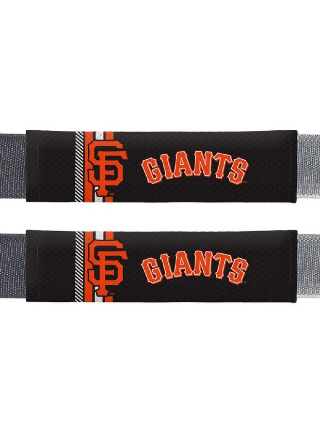MLB San Francisco Giants Rally DesignAuto Seat Belt Pads, Team Colors, One Size