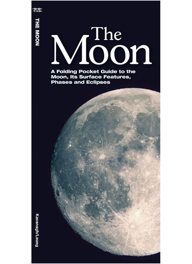 null - The Moon: A Folding Pocket Guide to the Moon, Its Surface Features, Phases & Eclipses - Image 1