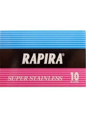RBC - 10 Rapira Super Stainless Razor Blades  Create Your Sampler 86 Brands Available - Image 1