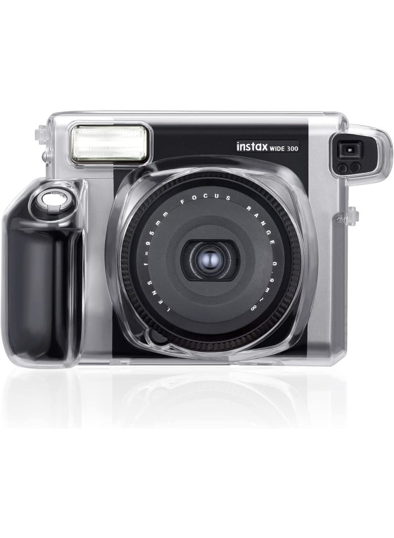 SOLARAE Ransparent Case, Crystal Hard Cover with Precise Cutout, Protective Case Clear Compatible with Fujifilm Instax Wide 300 Instant Film Camera - Image 1